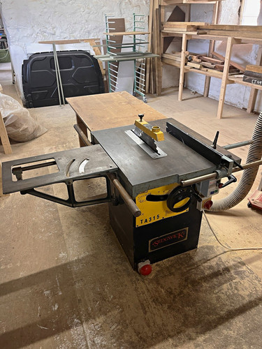 240v sedgwick ta315 table - ta315, saw