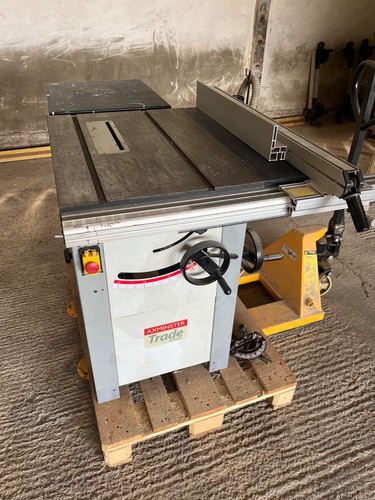 Axminster table saw aw10bsb2 - table,
