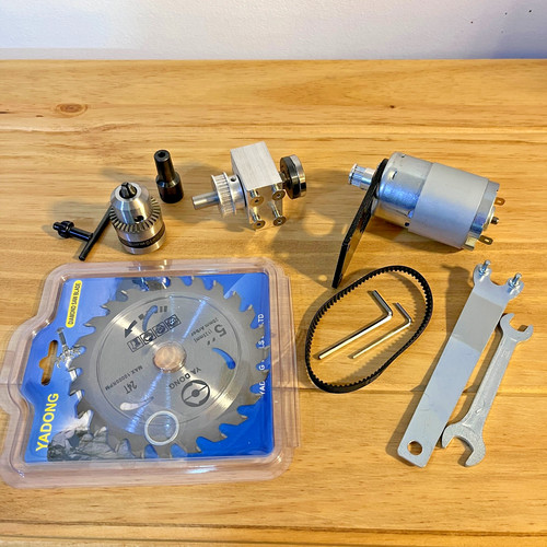 Mini table saw - mini, spindle