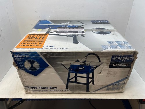 Scheppach table saw hs100s - 10",