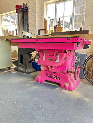 Wadkin table saw - wadkin, blade