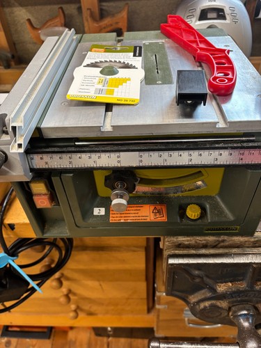 Proxxon fet table saw wood - table,