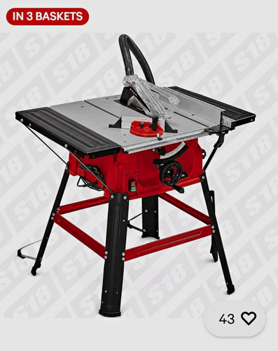 Einhell 250mm table saw - 250mm, 240v