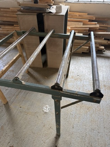 Panel saw roller table - panel,