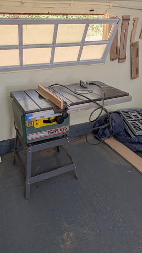 Kity 419 table saw with - table,