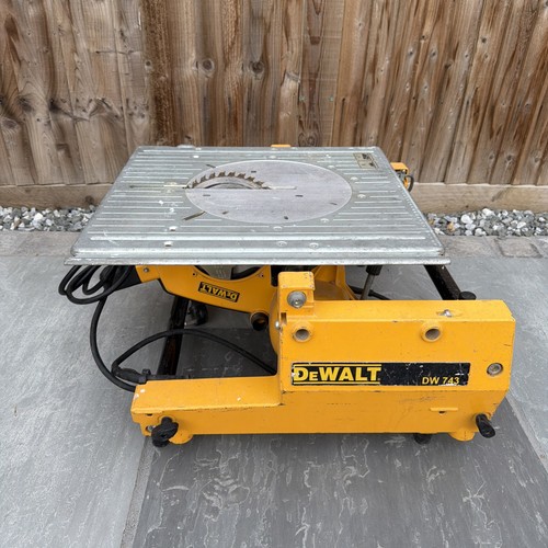 Dewalt dw743 flip table - dewalt,