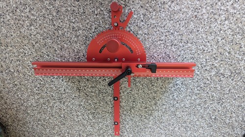 Miter gauge 400mm aluminum - gauge, &