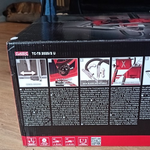 Einhell table saw - table, 250mm