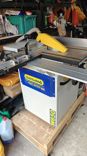 Char wood w650 - table, with